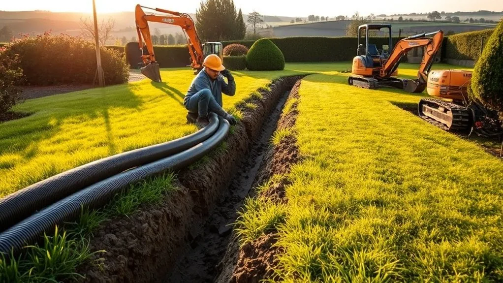 Irrigation Pipe Installation in Sturry | Gardens, Grounds & Land