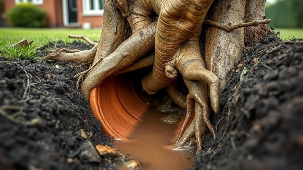 Tree Root Damage in Drains | Detection & Removal in Sturry